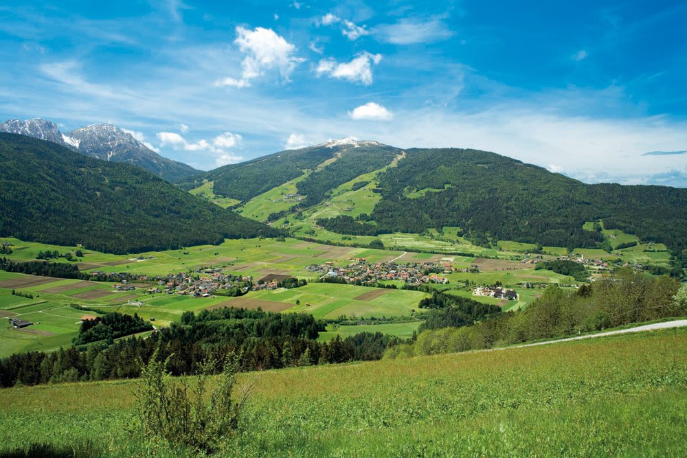The Pusteria Valley throughout the seasons